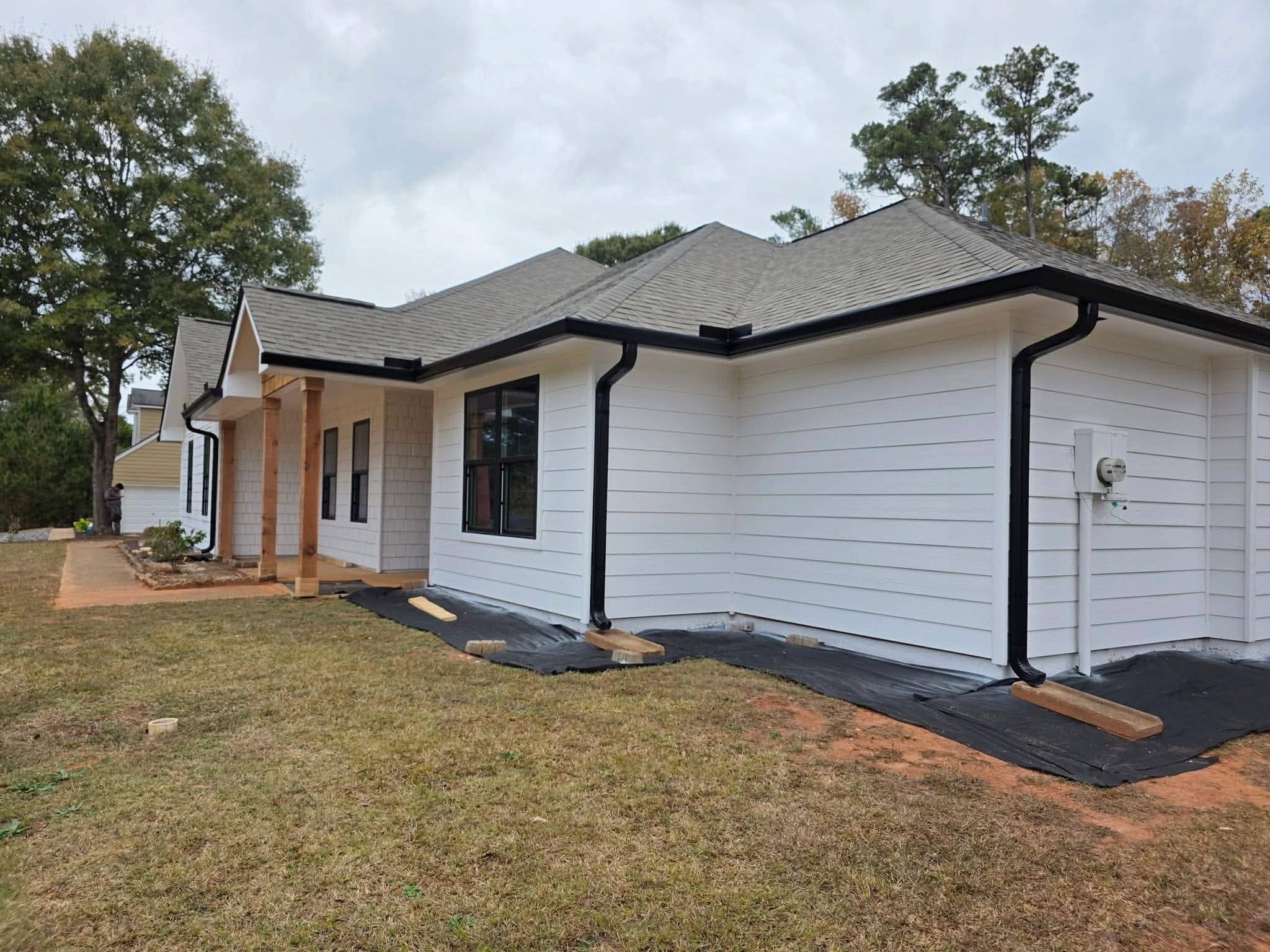 Light Commercial Gutter Work — A&M Seamless Gutters